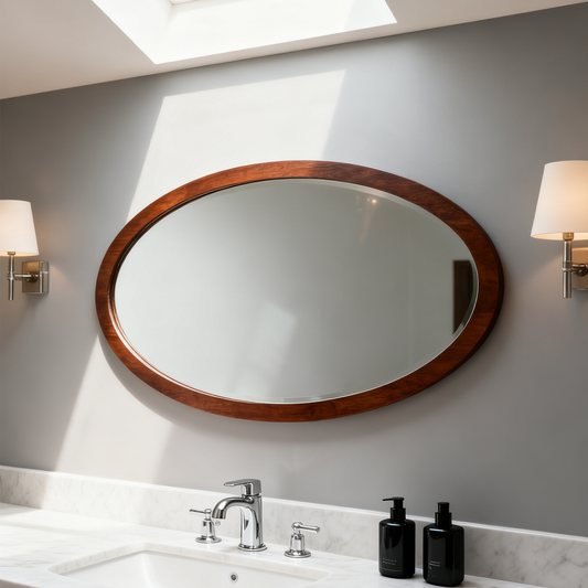 SAVANNAH Mirror Oval